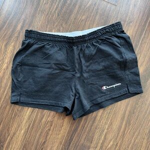 Champion Classic Black Retro Shorts